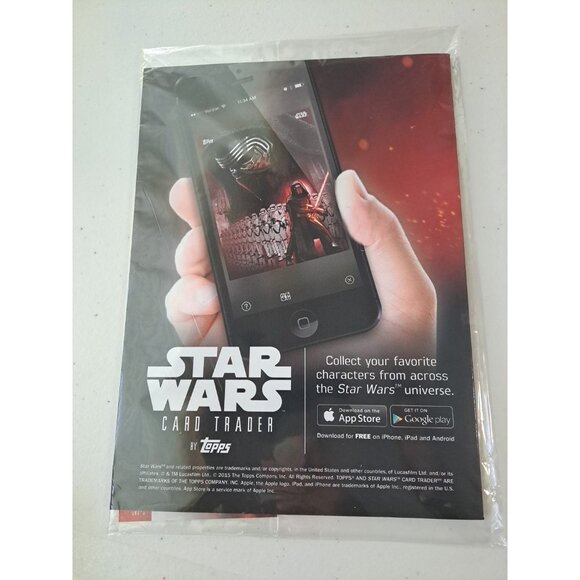 NEW THE FORCE AWAKENS JAN 2016 STAR WARS INSIDER Mag #162 Sealed Collector Cover - Picture 5 of 10